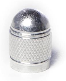 img 3 attached to Circuit Performance VC4 Series Silver Aluminum Valve Stem Caps (8 Pieces)