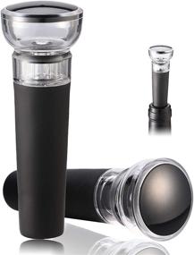 img 4 attached to 🍷 2021 Wine Stoppers Vacuum - Premium Wine Preserver Stopper with Air Pump - Rubber Stoppers for Red Wine Bottle - Wine Saver Corks for Wine Gifts