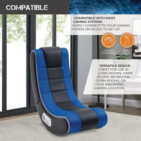 img 1 attached to X Rocker 2.1 Sound V Rocker Foldable Video Gaming Floor Chair - Ultimate Immersive Gaming Experience!