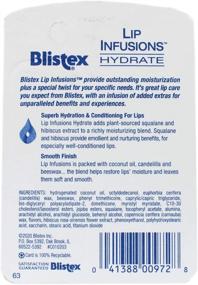 img 1 attached to Blistex Infusions Hydrate Moisturizer Ounce