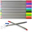 fineliners drawing colored writing coloring logo