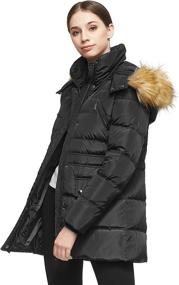 img 2 attached to 🧥 Stay Warm and Stylish with Orolay Women's Thickened Winter Bubble Down Coat Inner Vest Hooded Puffer Jacket