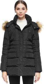 img 4 attached to 🧥 Stay Warm and Stylish with Orolay Women's Thickened Winter Bubble Down Coat Inner Vest Hooded Puffer Jacket