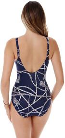 img 2 attached to Miraclesuit Miracle Oceanus Surplice Swimsuit - Women's Swimwear & Beach Cover-Ups