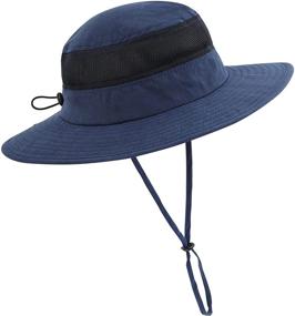 img 4 attached to 👒 Connectyle Unisex Adjustable Bucket Hat - Protective Boys' Accessories and Caps