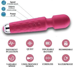 img 1 attached to Rechargeable Personal Vibration Waterproof Massagers