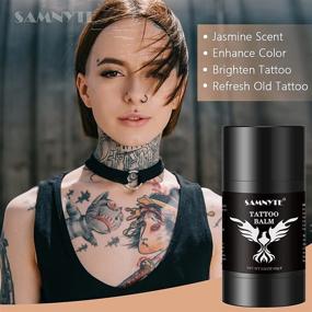 img 3 attached to Samnyte Tattoo Balm: 3.53oz Natural Moisturizer & Refreshing Care Butter for Tattoo Aftercare, Healing Ointment, Color Enhancement, and Brightener