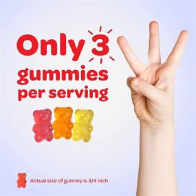 img 1 attached to Жевательные витамины и минералы Yummi Bears Complete для детей, в упаковке 90 штук (1 штука)