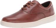 rockport total motion sneaker cognac: trendy style and comfort combined logo