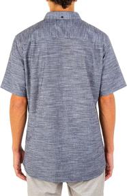 img 3 attached to Hurley Textured Short Sleeve Button