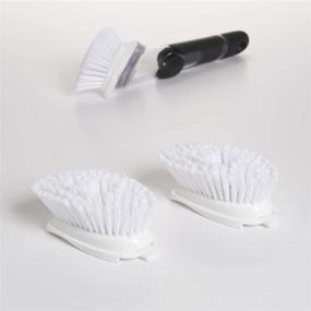 img 3 attached to Convenient OXO Good Grips Soap Dispensing Dish Brush Refills - 2 Pack