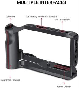 img 2 attached to 📷 Enhanced SmallRig Camera Cage for Canon EOS M6 Mark II (Model CCC2515)
