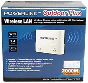 img 2 attached to 📶 Enhance Your Wireless Connection with Premiertek PowerLink Outdoor Plus PL-2712N 150Mbps 802.11n Wireless LAN USB 2.0 Adapter and 12dBi Outdoor Antenna