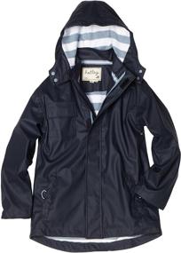 img 2 attached to 🧥 Stay Dry and Stylish with the Hatley Little Boys' Classic Splash Jacket