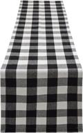 🏞 buffalo checkered table runner by yourtablecloth - enhance your table with elegance логотип