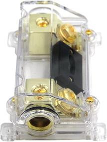 img 3 attached to 💥 ZOOKOTO 100A Car Stereo Audio Inline ANL Fuse Holder with 100 Amp Fuse for 0 2 4 Gauge - Premium Quality & Reliable Protection