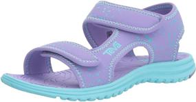 img 4 attached to Teva Tidepool Sport Sandal: The Perfect Fit for Toddlers, Little Kids, and Big Kids!
