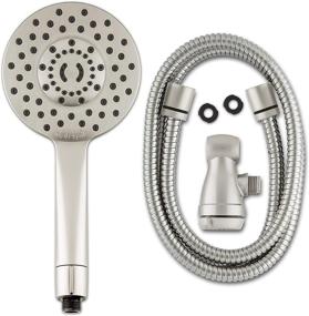 img 4 attached to Waterpik UltraThin PowerPulseMassage Shower ULT 569ME