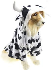 img 3 attached to Halloween Dog Shark Costume: FLAdorepet Winter Fleece Jacket for 🐶 Large Dogs – Unique and Hilarious Outfits for Funny Golden Retrievers