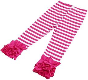 img 3 attached to Stylish Boutique Leggings Trousers: The Ultimate Choice for Girls' Activewear and Playwear