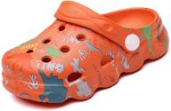 cerythrina cartoon slippers: perfect outdoor shoes for boys - clogs & mules logo