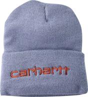 carhartt men's insulated logo graphic knit cuffed beanie logo