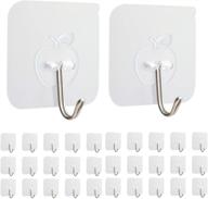 wall hooks adhesive heavy duty bathroom logo