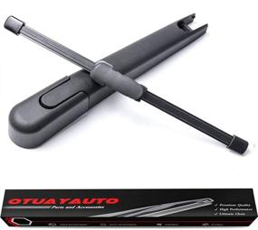 img 4 attached to 🚗 Hyundai Veloster Rear Windshield Wiper Arm Blade Set - 2012-2017 Replacement - OTUAYAUTO Factory OEM Style 988112V000