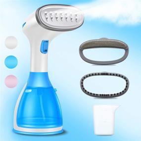 img 4 attached to 👔 NUOBEIER Clothes Steamer, Powerful Handheld Portable Travel Garment Steamer for Wrinkle Removal, 20s Fast Heat-up, 280ml Large Detachable Water Tank LS