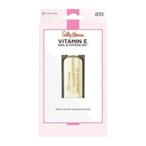 img 4 attached to 💅 Sally Hansen Vitamin E Nail and Cuticle Oil - 0.45 Fluid Ounce: Nourish and Strengthen Your Nails and Cuticles