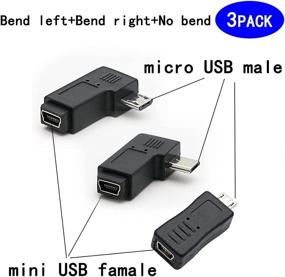 img 3 attached to 🔌 3-Pack Female Convert Micro Adapter Set