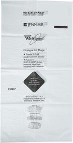 img 1 attached to Whirlpool W10165294RB Trash Compactor Bags - Convenient 60-ct, 15 Inches for Effective Waste Management