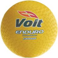 voit enduro playground ball yellow logo