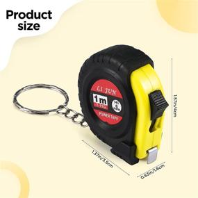 img 1 attached to Mini Measuring Tape Keychain