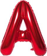 🎈 giant helium letter balloons for event & party decorations: supplies for children's parties logo