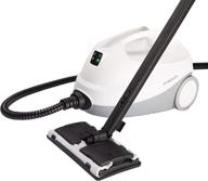 🌪️ versatile steam cleaner mop with detachable handheld unit, eco-friendly cleaning for tile/wood floors, carpet, furniture, appliances, windows, autos, and more, 110v, white & gray by apexcool logo