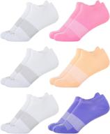 🏃 avia women's no show low cut running socks (6 pack): optimal comfort and performance for active women logo