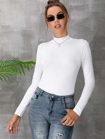 img 2 attached to UNTYHOTS Sleeves Turtleneck Pullover Lightweight Sports & Fitness for Cycling