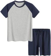 🌞 latuza raglan pajamas with pockets for summer logo