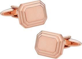 img 4 attached to Cuff Daddy Engravable Rose Gold Cufflinks Presentation