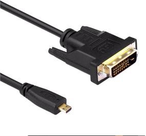 img 3 attached to Micro HDMI DVI D Adapter Cable