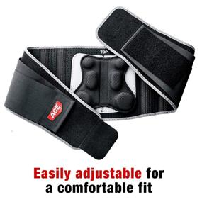 img 2 attached to 🏋️ Durable ACE Deluxe Back Stabilizer with Adjustable Lumbar Support | Doctor Developed Back Brace for Herniated Discs and Sciatica Relief