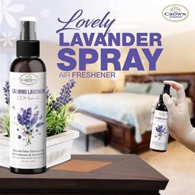 img 3 attached to Organic Lavender Spray – Twin Pack of 4oz Lavender Essential Oil Room Spray Air Freshener – Ideal for Rooms, Bedding, Linen, Body Mist, Air Freshener – Made in the USA