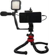 smartphone microphone flexible vlogging filmmaker logo