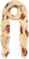 🧣 stylish night print fashion scarf - a must-have for women's accessories & wraps logo