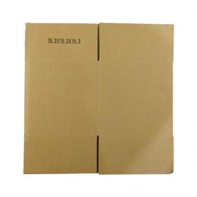 img 2 attached to 📦 Pantryware Essentials: 10 Small Moving Boxes - 6x6x6 Corrugated Packing Cardboard Boxes (10 Pack)