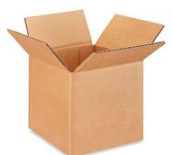 📦 pantryware essentials: 10 small moving boxes - 6x6x6 corrugated packing cardboard boxes (10 pack) logo