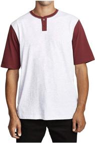 img 1 attached to Рубашка RVCA Mens Henley White