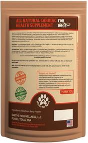 img 3 attached to ❤️ Hawthorn Dog Cardio Strength Heart Murmur Supplement - Vitamins for Pet Heart Health, Made in USA