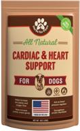 ❤️ hawthorn dog cardio strength heart murmur supplement - vitamins for pet heart health, made in usa logo